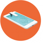 The common case of dropping our phone in water The common case of dropping our phone in water