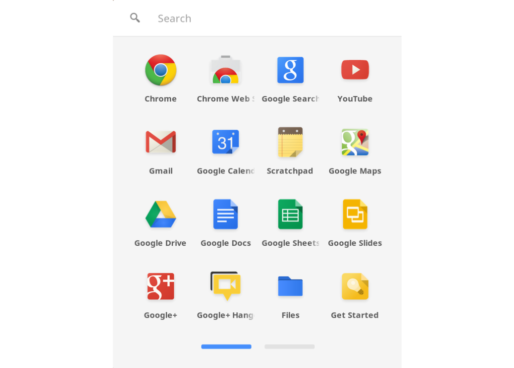 Apps in Google Chrome Browser